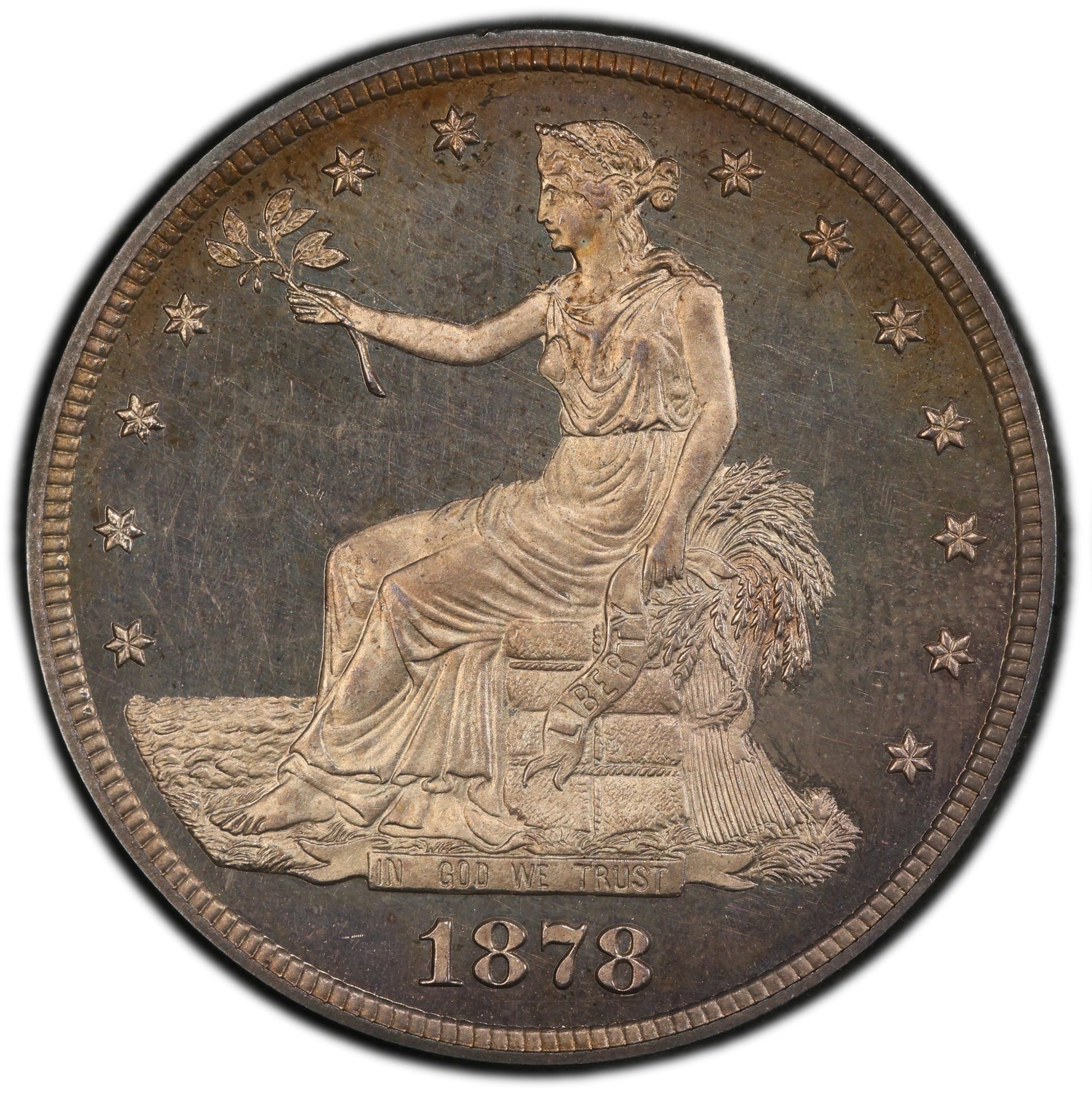 1878 T$1 PR65 CAM PCGS