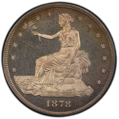 1878 T$1 PR65 CAM PCGS