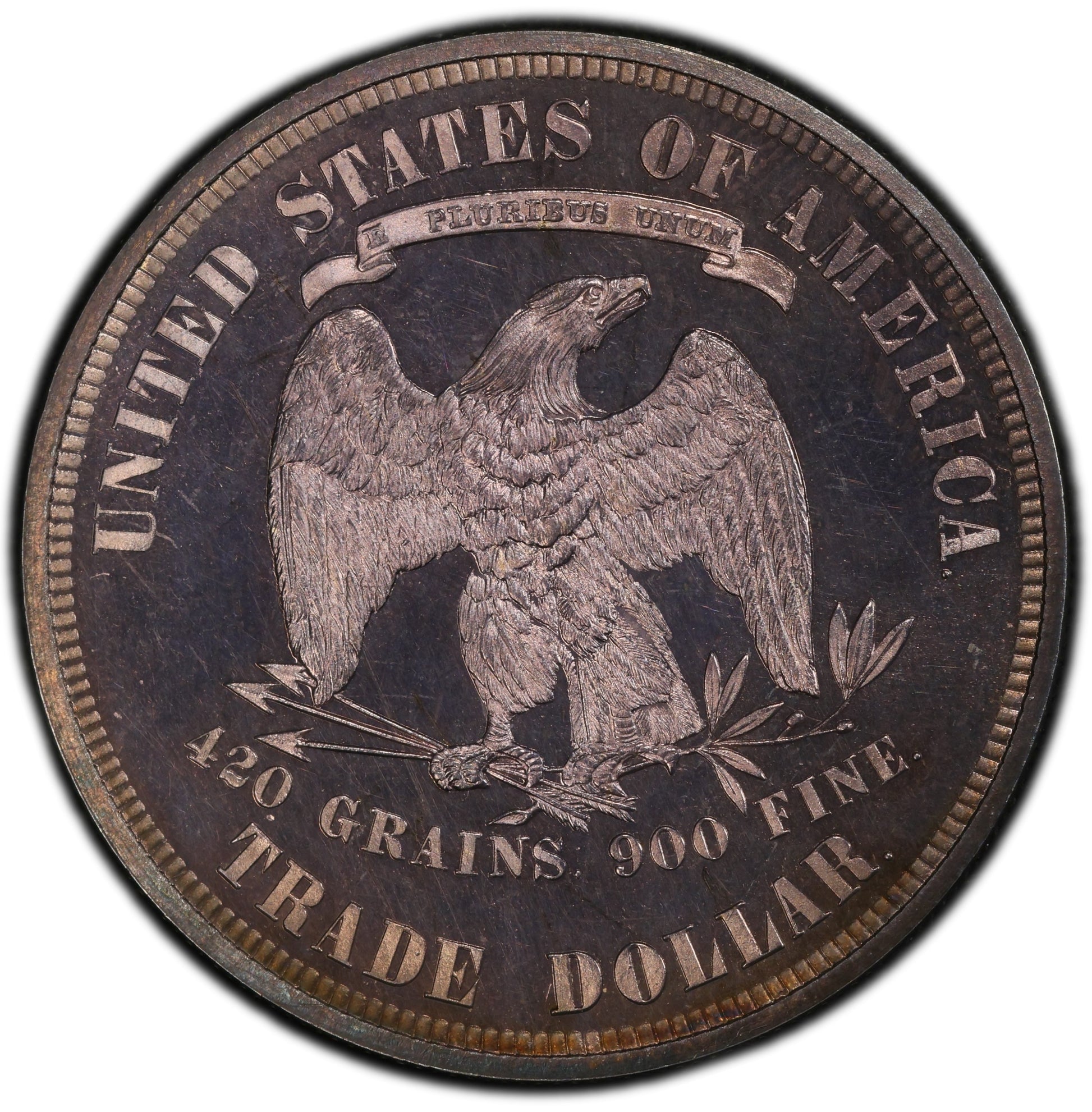 1878 T$1 PR65 CAM PCGS Reverse