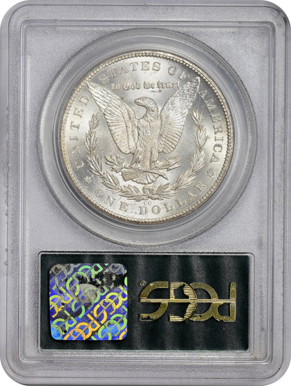 1879-CC $1 MS62 OGH PCGS CAC REVERSE HOLDER