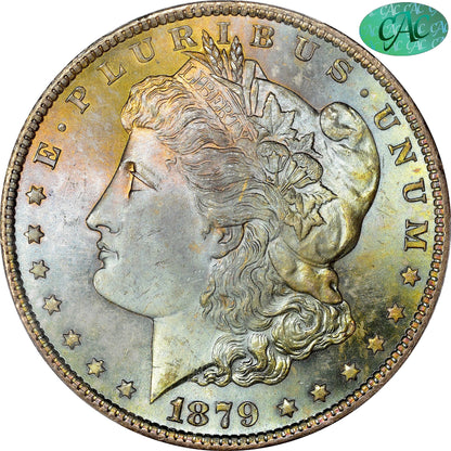 1879-S $1 Ms66 + Pcgs Cac