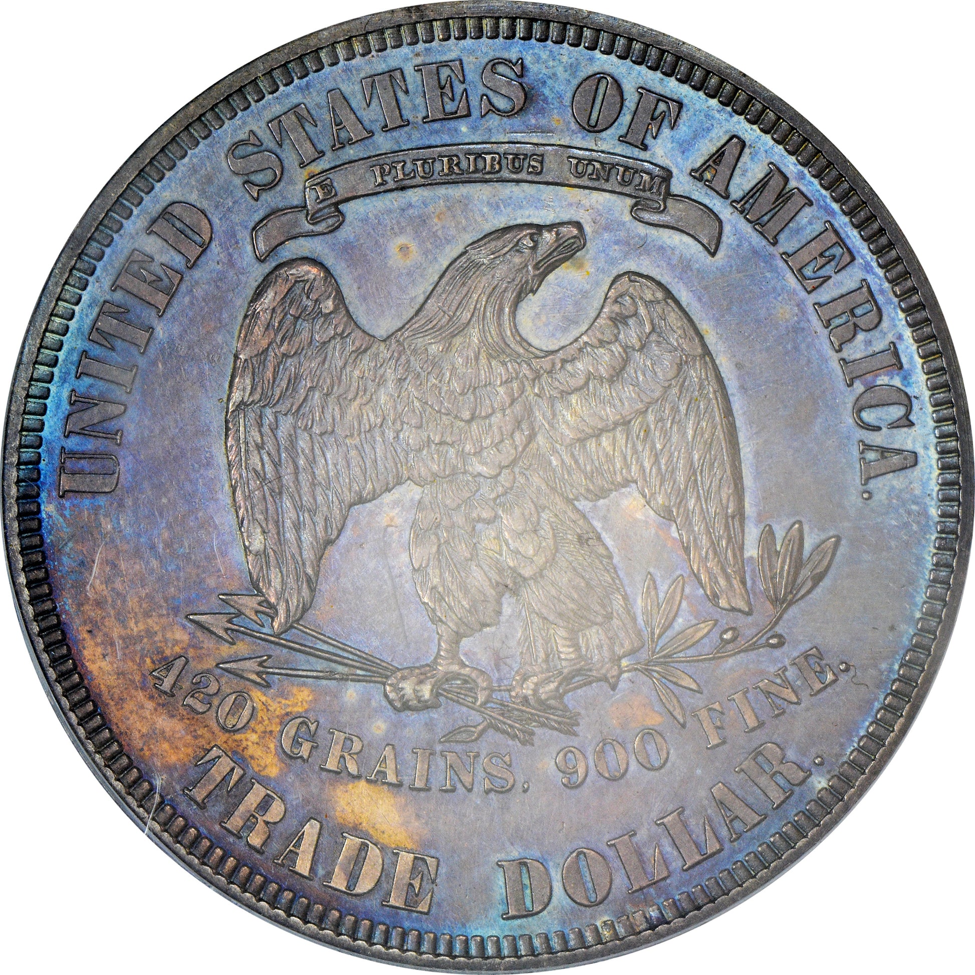 1879 T$1 OGH PR60 PCGS CAC REVERSE