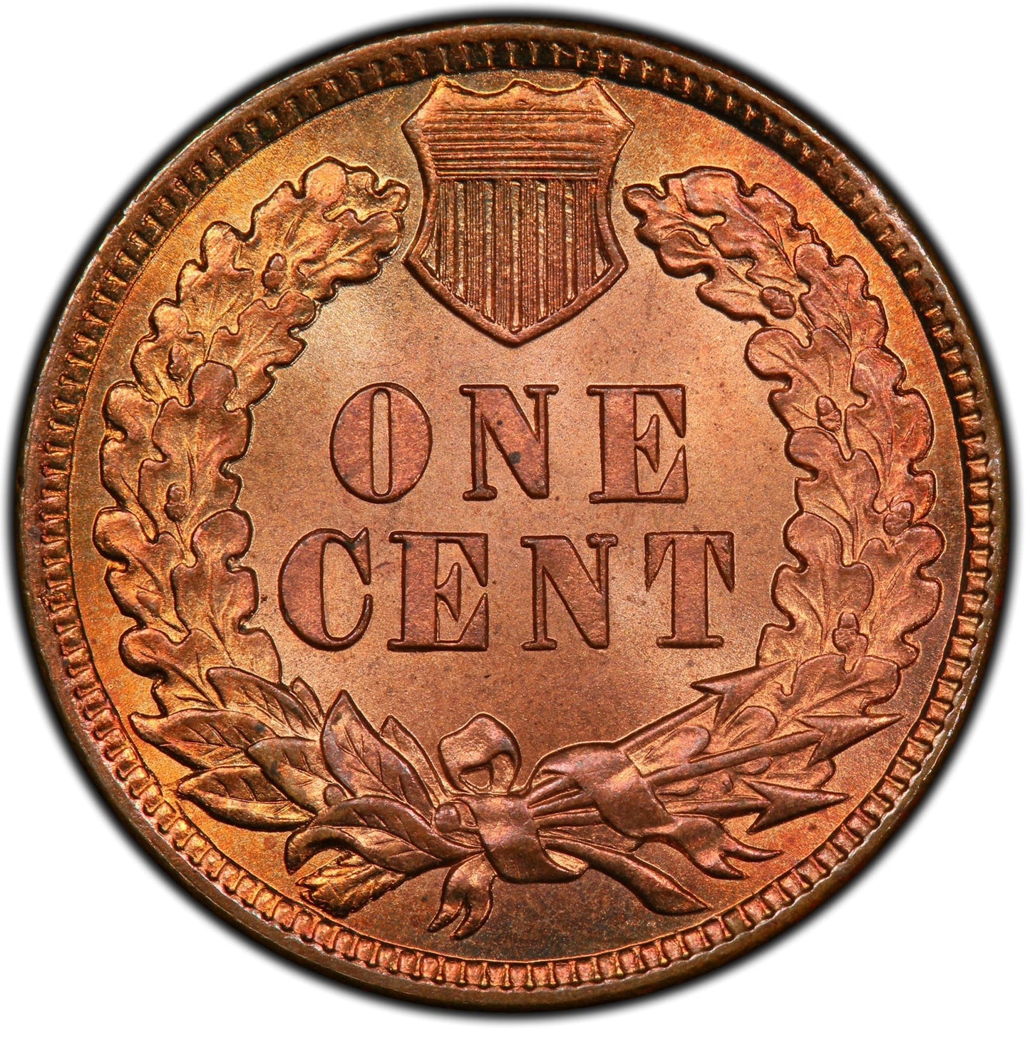 1880 1C MS66 + RD PCGS CAC 1C