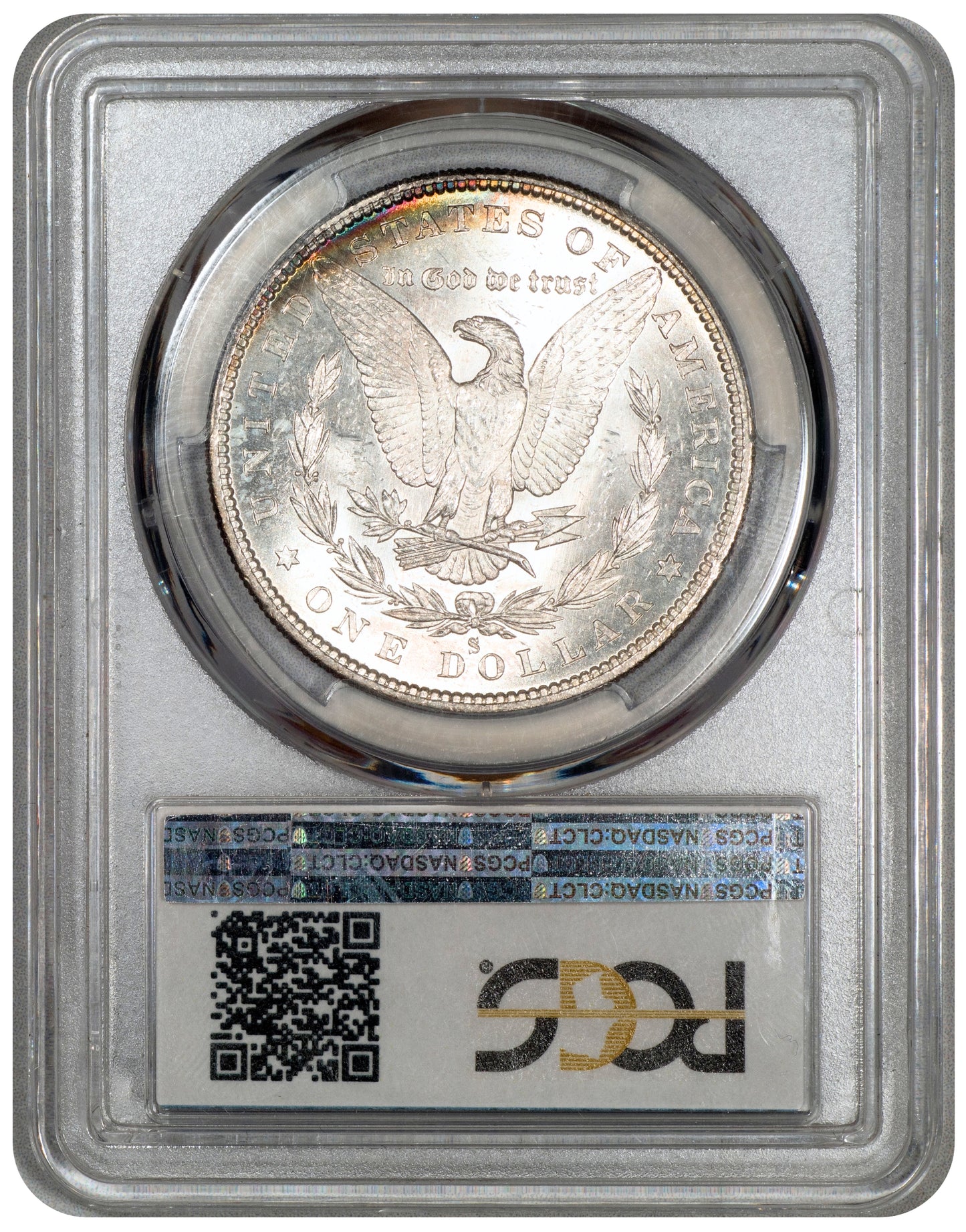 1880-S $1 MORGAN DOLLAR MS65+ PCGS CAC