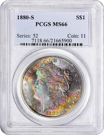 1880-S $1 MS66 PCGS