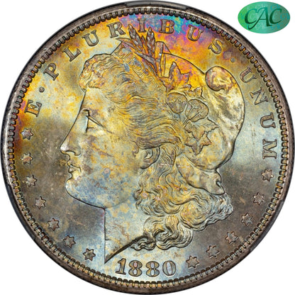 1880-S $1 MS67 PCGS CAC $1