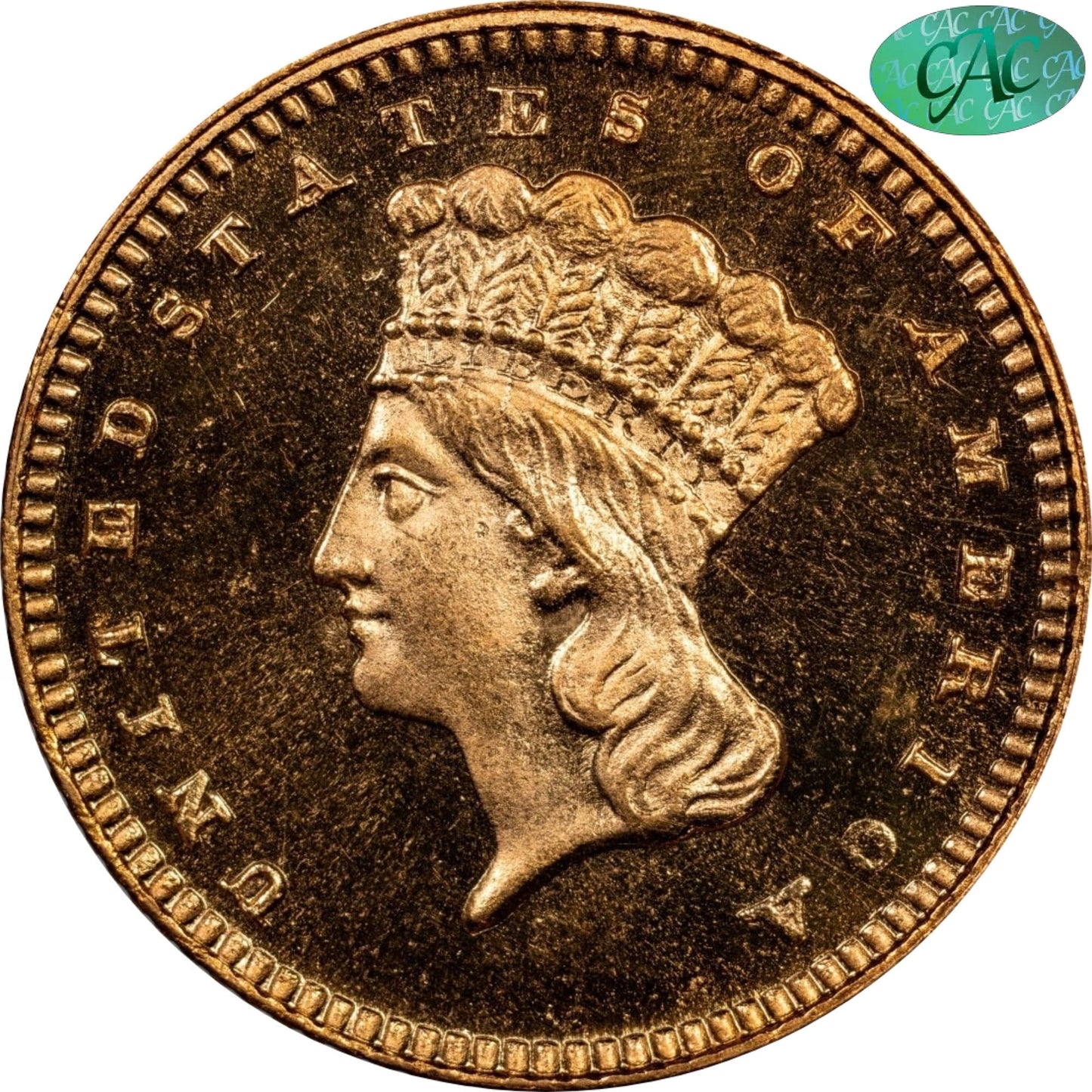 1880 G$1 PR66+ CAM PCGS CAC