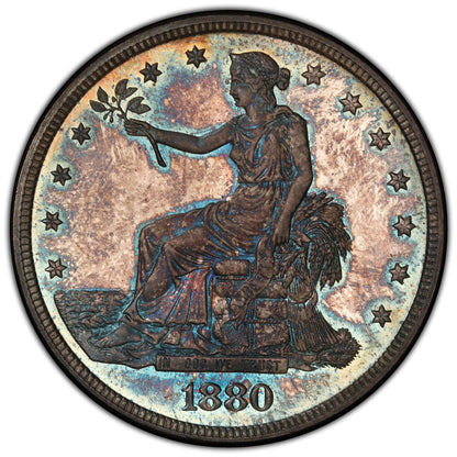 1880 T$1 PR65+ PCGS CAC