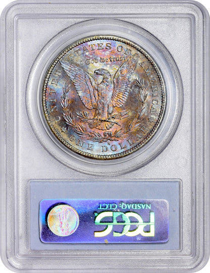 1881-S $1 MS63 PCGS reverse holder