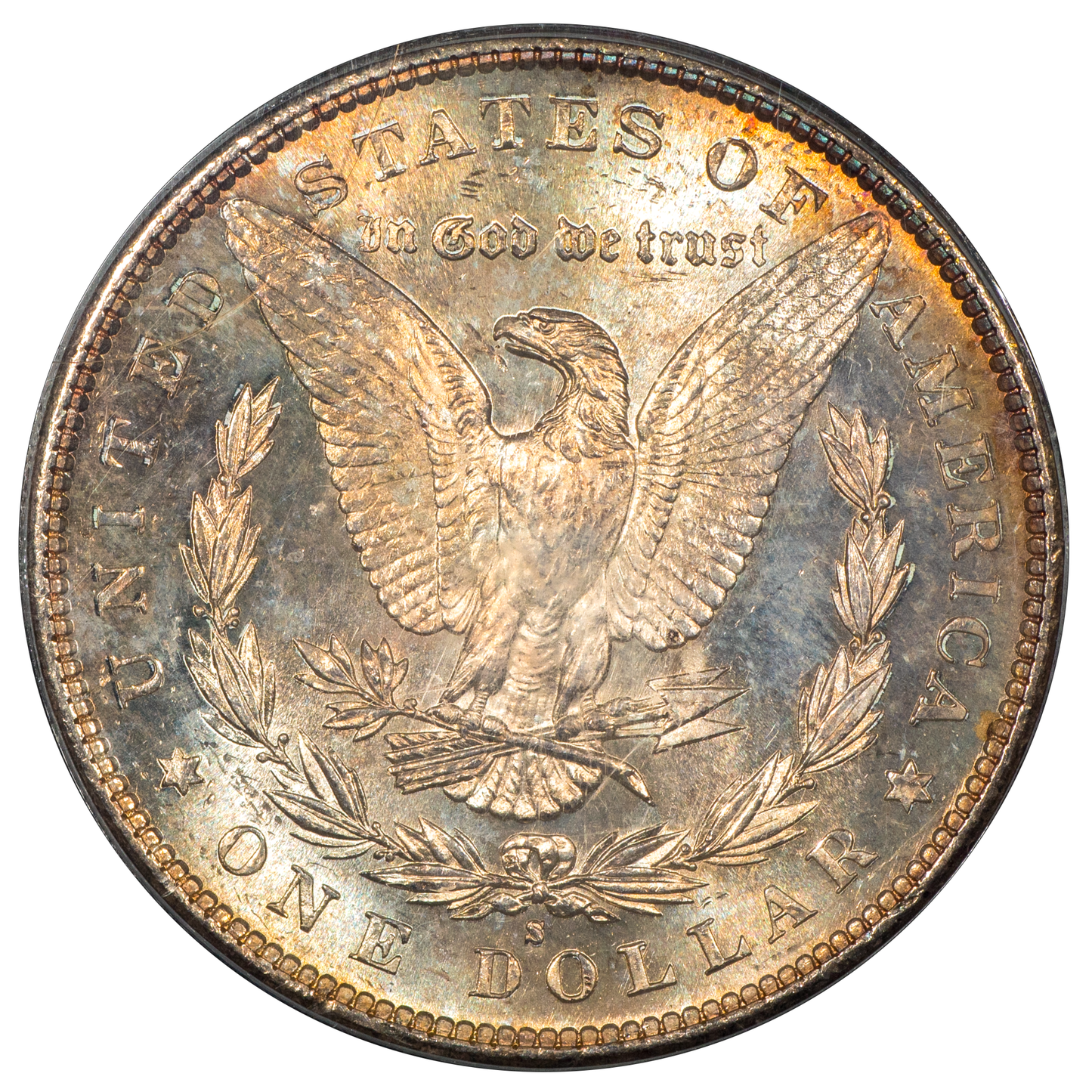 1881-S $1 MORGAN DOLLAR MS65 OGH PCGS CAC