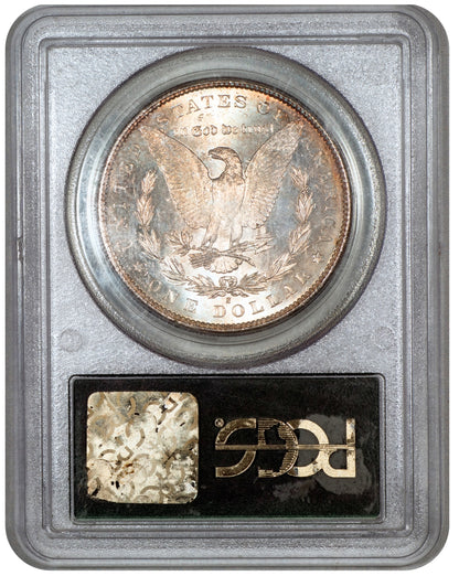1881-S $1 MORGAN DOLLAR MS65 OGH PCGS CAC REVERSE HOLDER