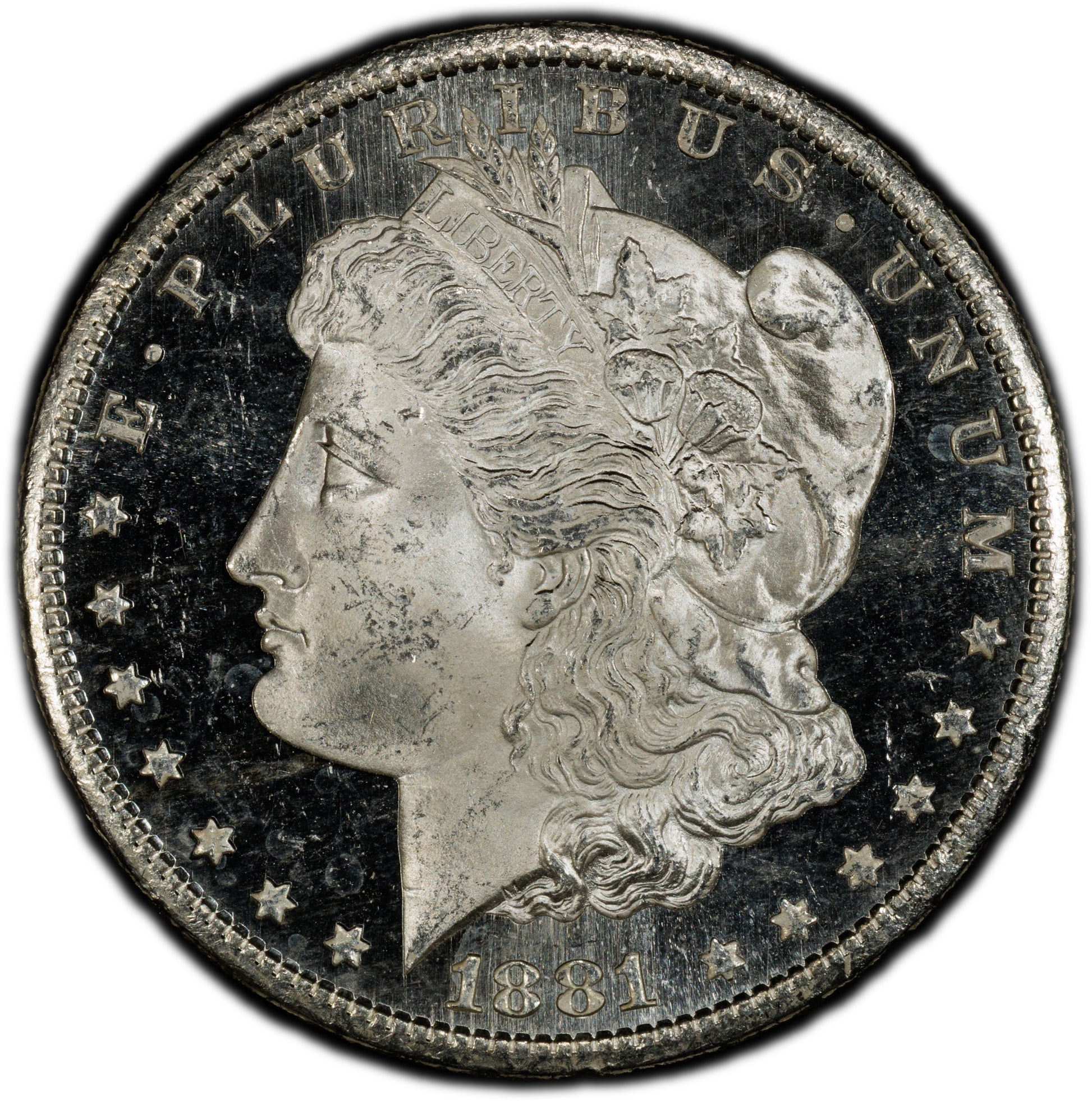1881-S $1 MS66 DMPL PCGS CAC