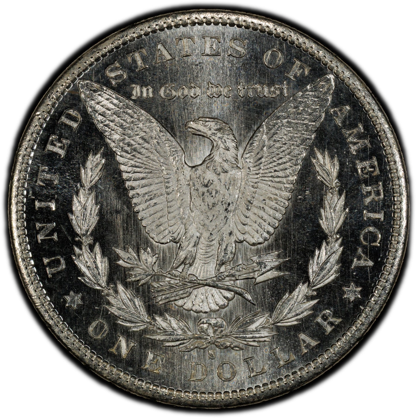1881-S $1 MS66 DMPL PCGS CAC