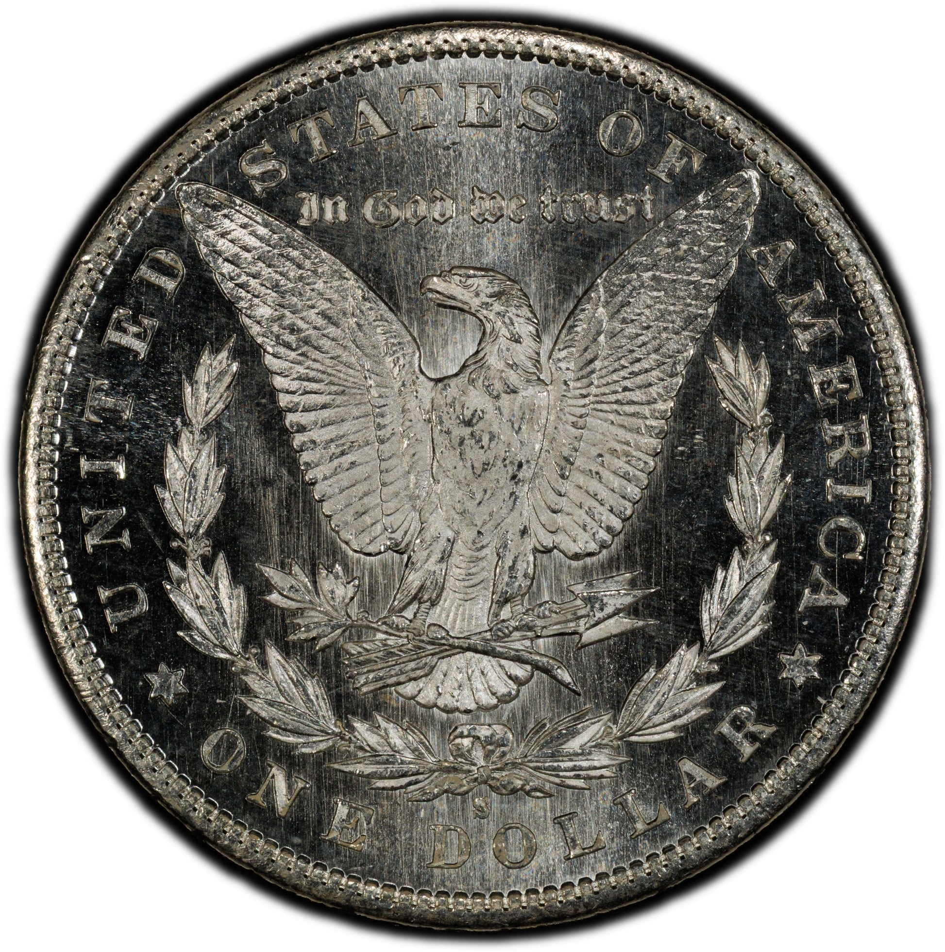 1881-S $1 MS66 DMPL PCGS CAC