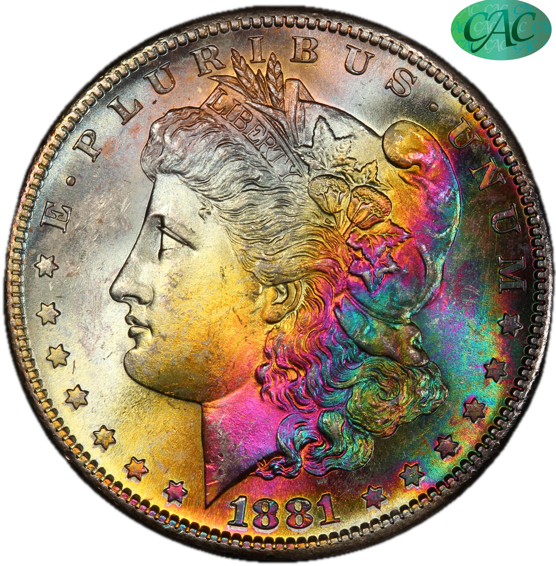 1881-S $1 MS66 PCGS CAC $1