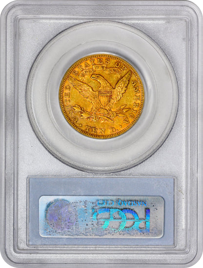 1881 $10 XF45 PCGS CAC REV HOLDER