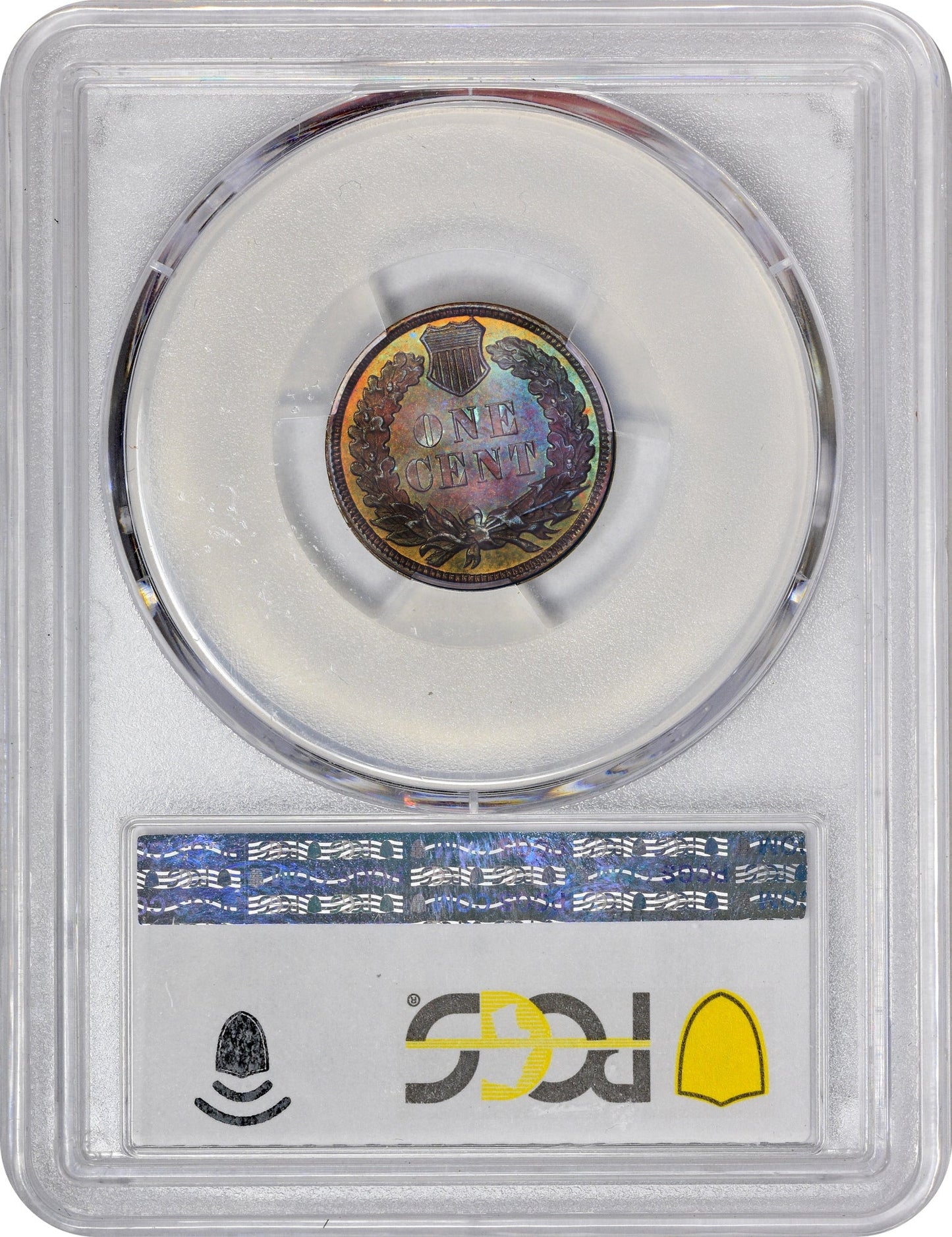 1882 1C Pr66 Rb Pcgs Cac