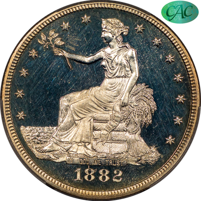 1882 T$1 PR63 DCAM CACG