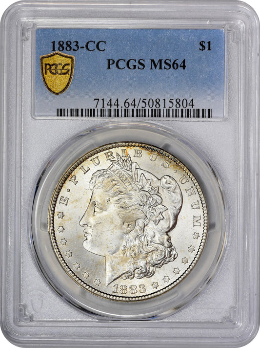 1883-CC $1 MS64 PCGS HOLDER