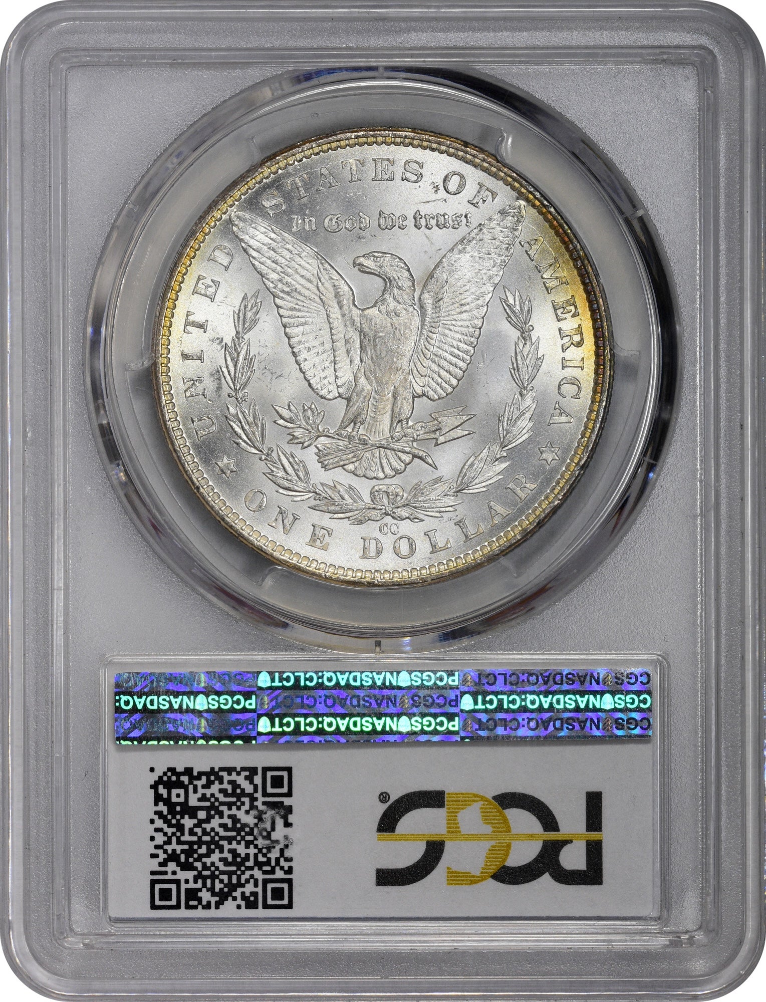  1883-CC $1 MS66 PCGS REVERSE HOLDER