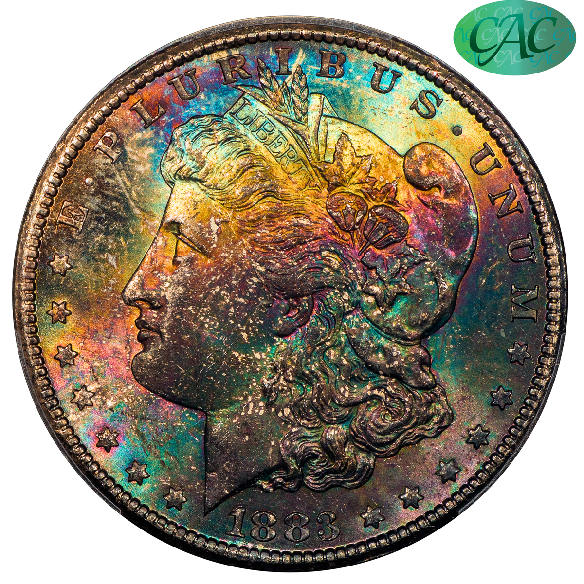 1883-CC Morgan Dollar $1 MS66 PCGS CAC