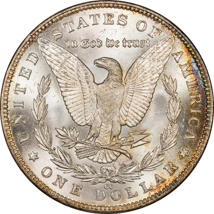 1883-CC Morgan Dollar $1 MS66 PCGS CAC Reverse