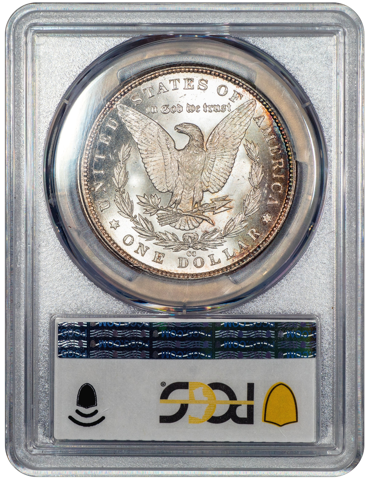 1883-CC Morgan Dollar $1 MS66 PCGS CAC Reverse Holder