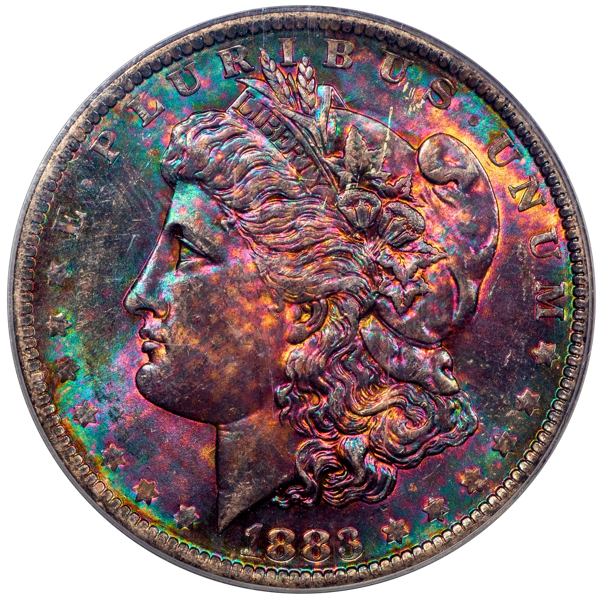 1883-O $1 MS64 PCGS CAC