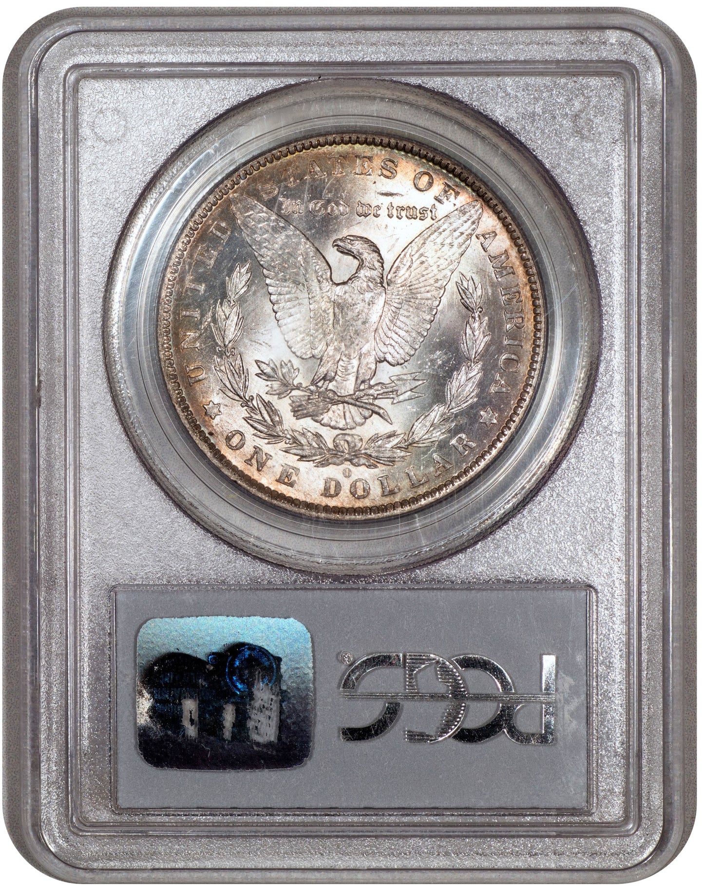 1883-O Morgan Dollar $1 MS64 PCGS CAC Reverse Holder
