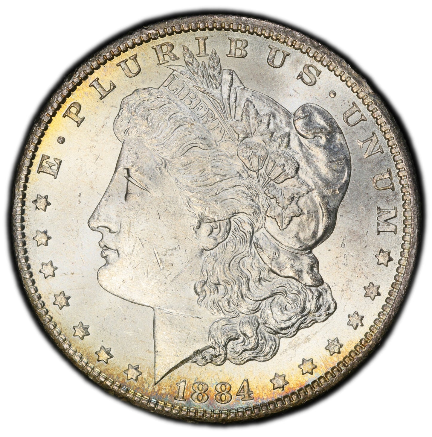 1884-CC $1 MS62 PCGS