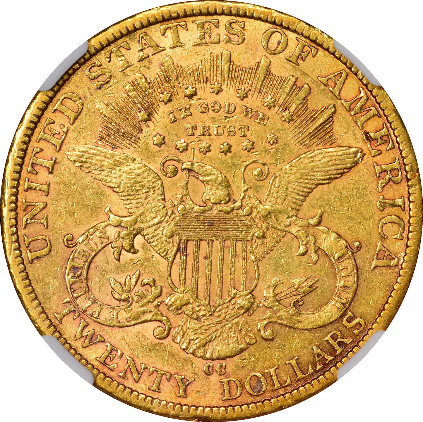 1884-CC $20 AU53 NGC