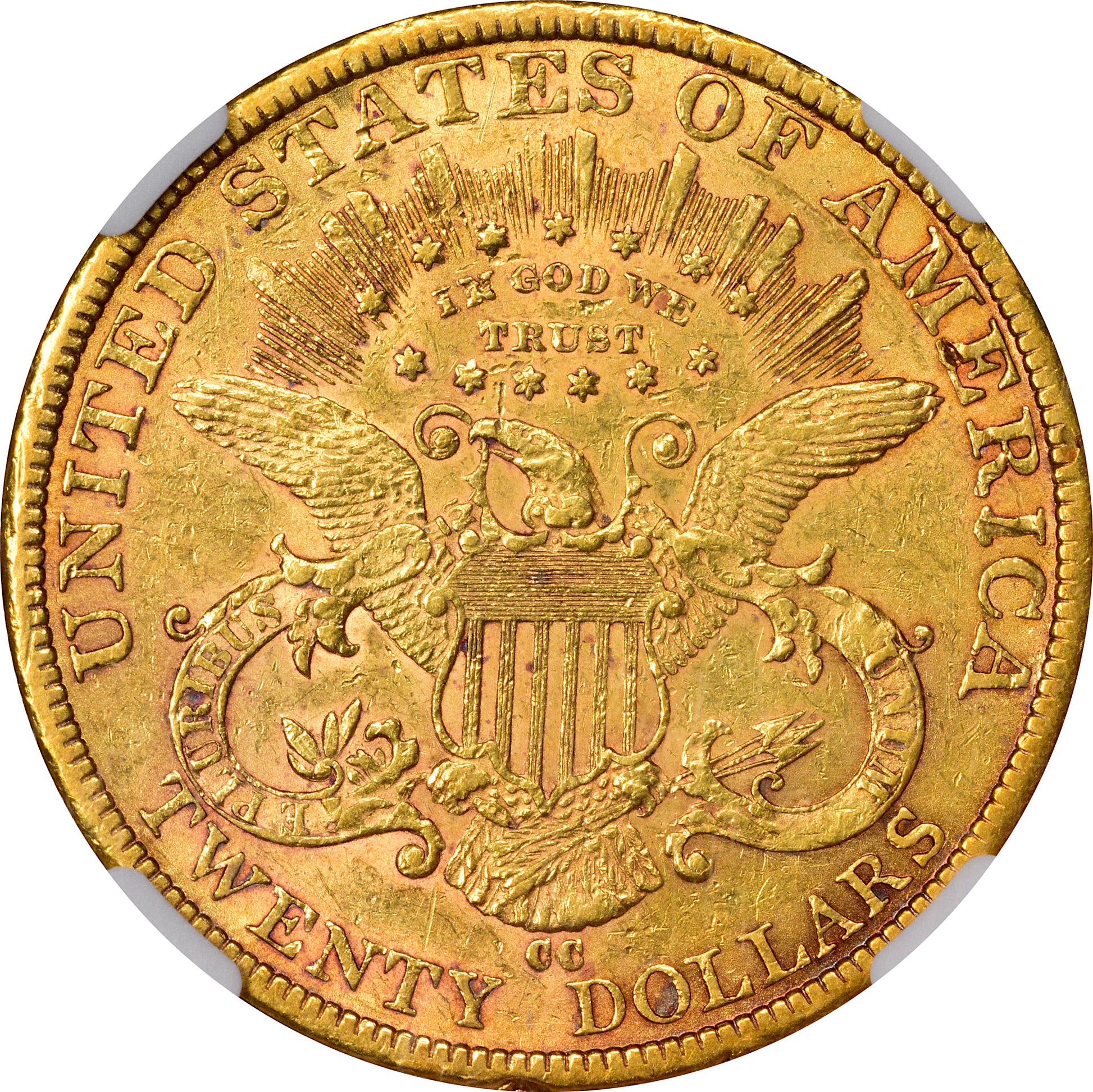1884-CC $20 AU53 NGC