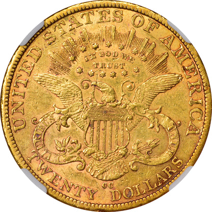 1884-CC $20 AU53 NGC