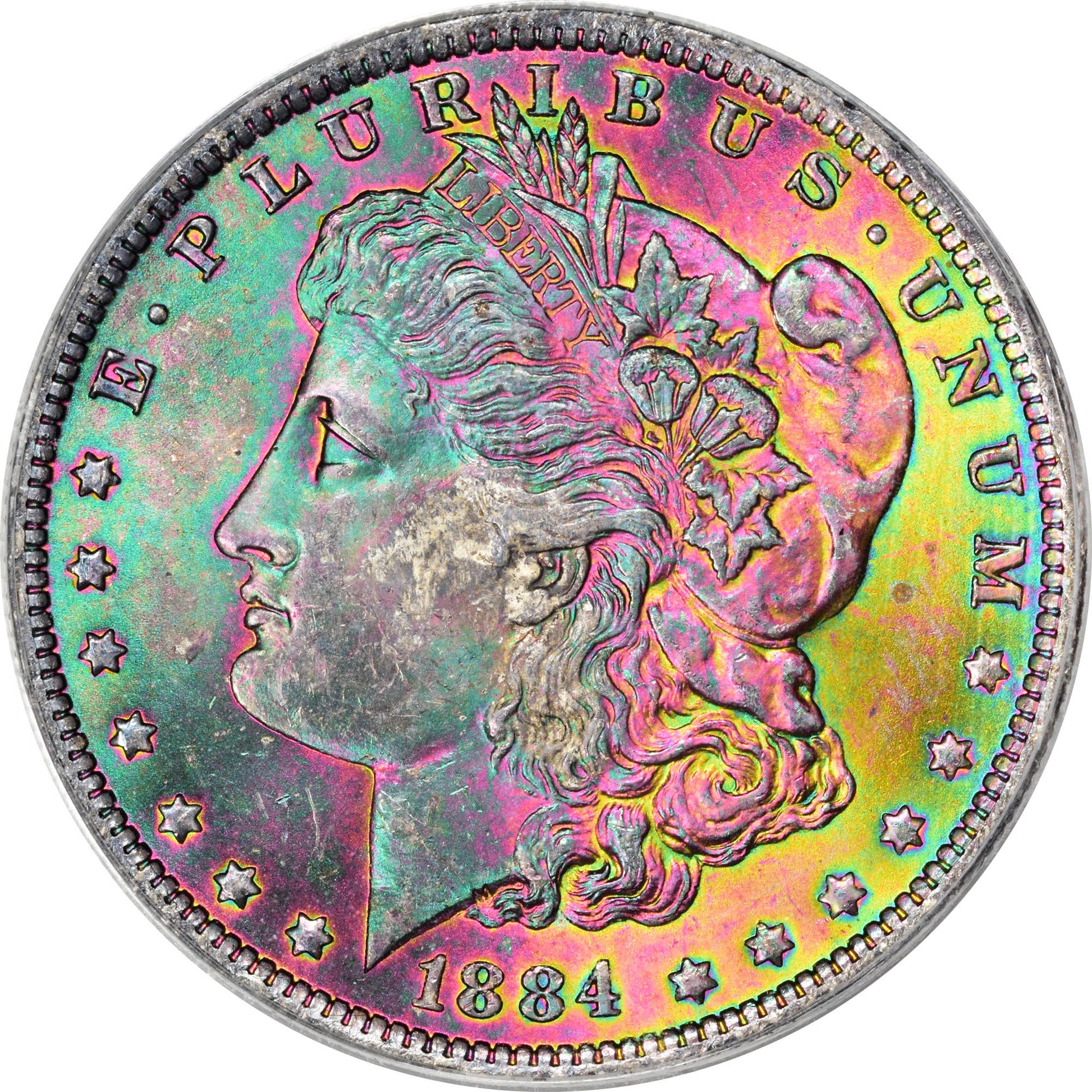 1884-O $1 MS65 OGH PCGS CAC