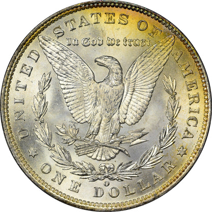 1884-O $1 MS65 OGH PCGS CAC Reverse