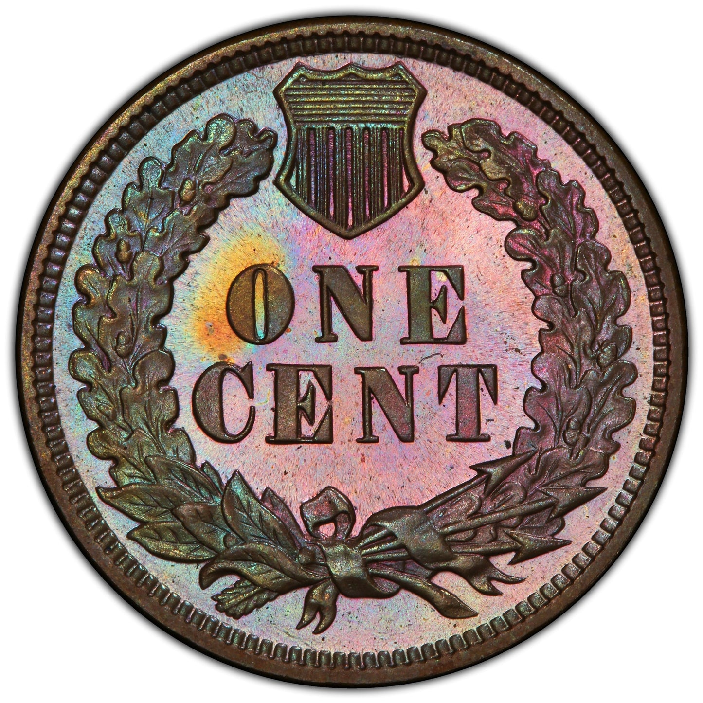 1885 1C Pr67Bn Pcgs Cac