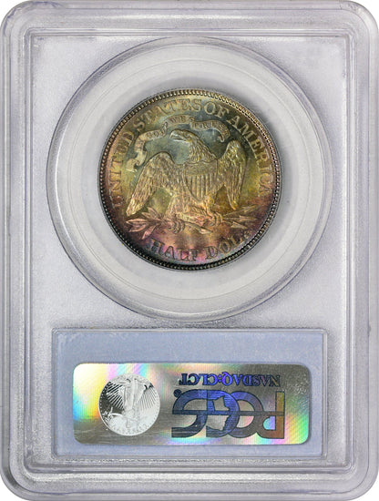 1885 50C Ms64 Pcgs Cac