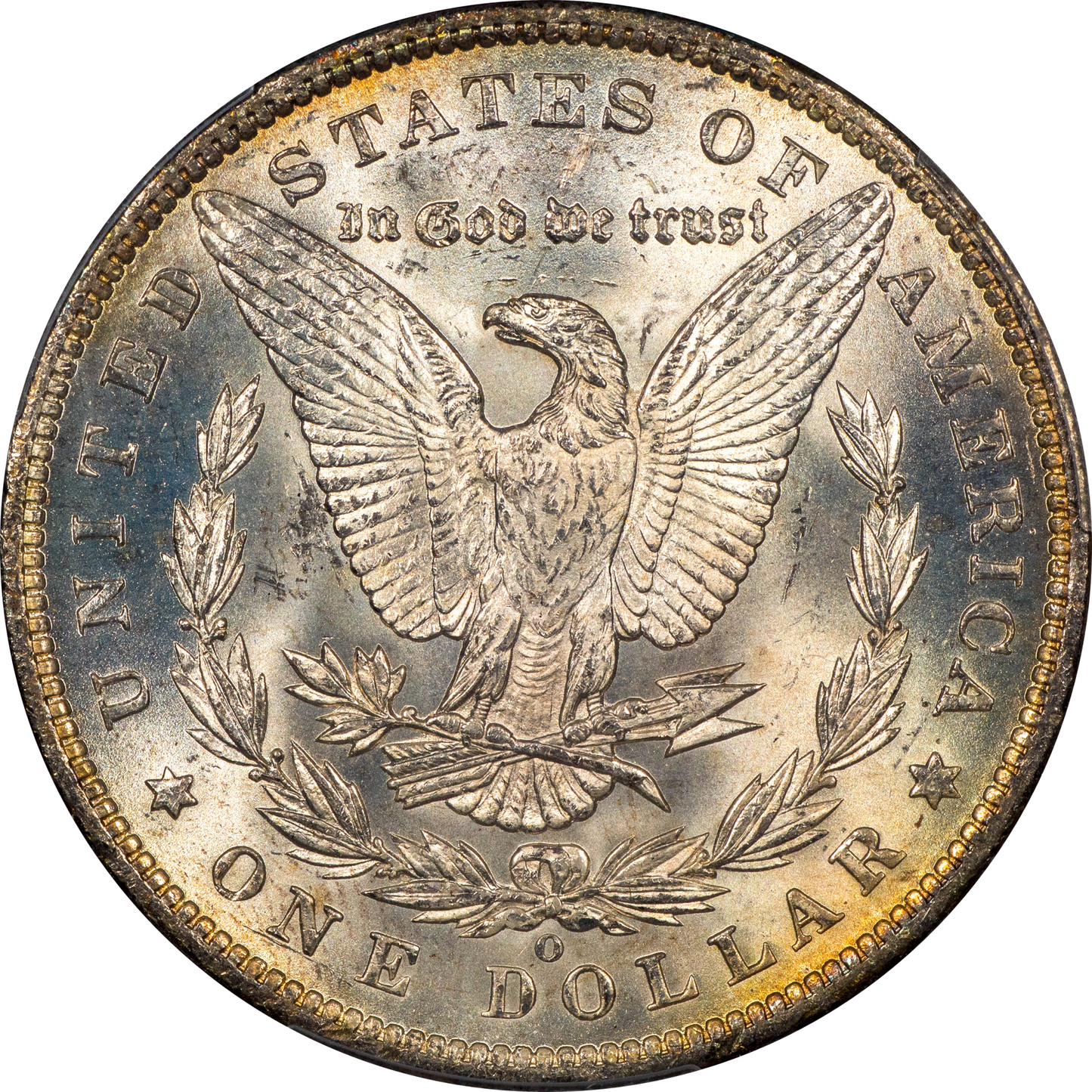 1885-O $1 MS65 PCGS CAC REVERSE