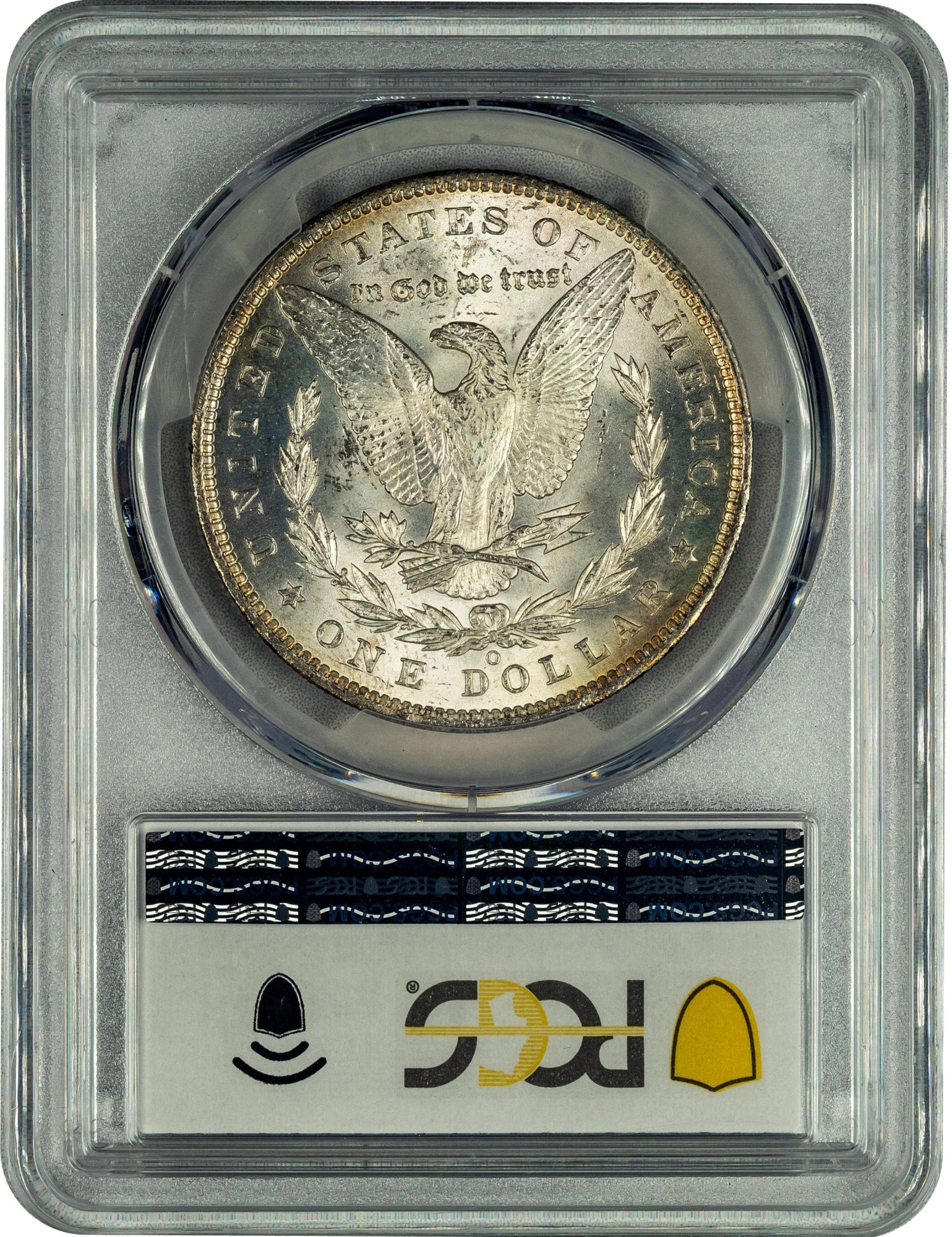1885-O $1 MS65 PCGS CAC REVERSE HOLDER