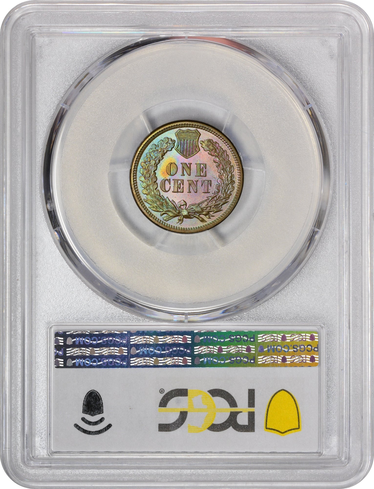 1885 1C PR67 BN PCGS CAC Reverse Holder
