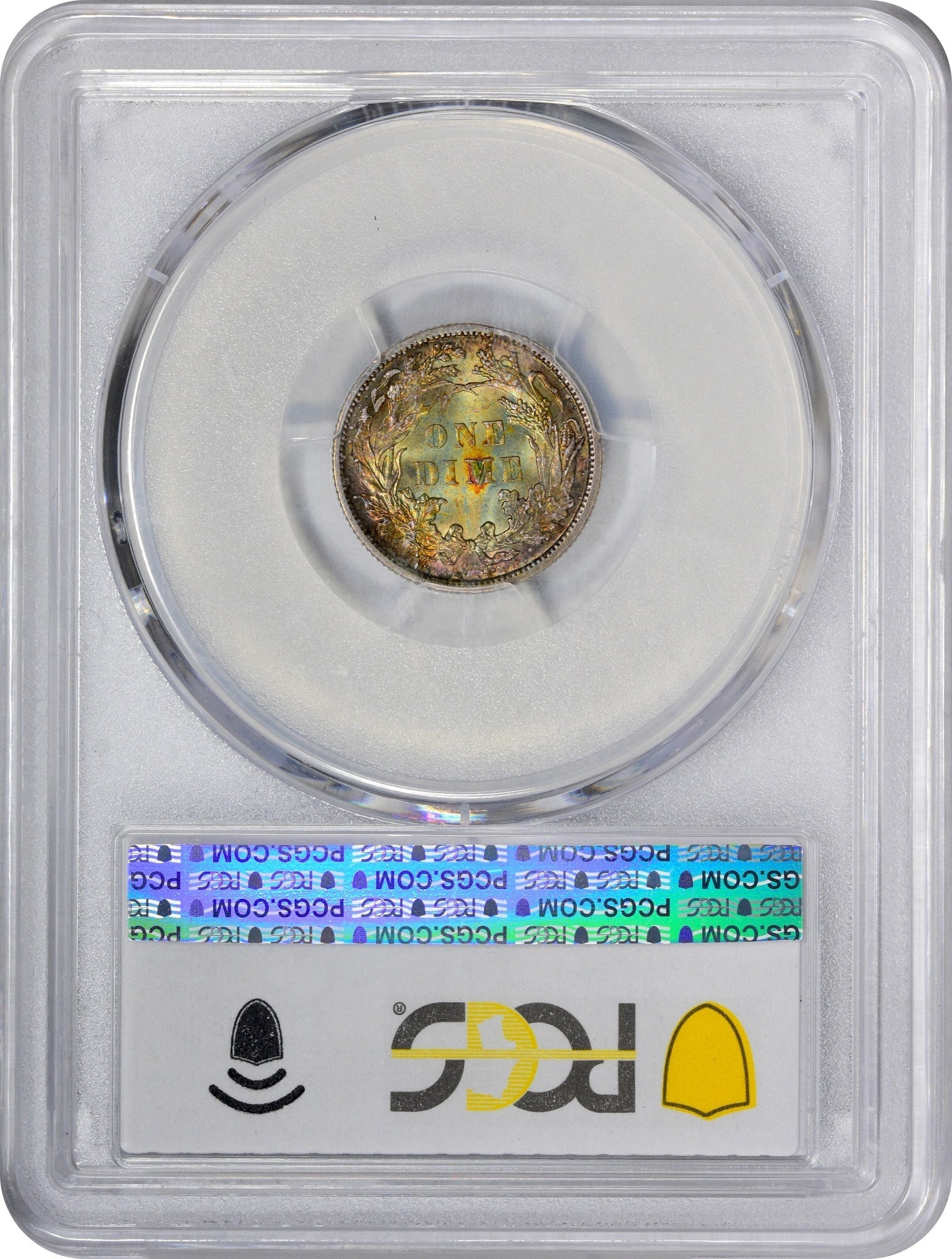 1888 10C MS66 + PCGS GOLD CAC 10C
