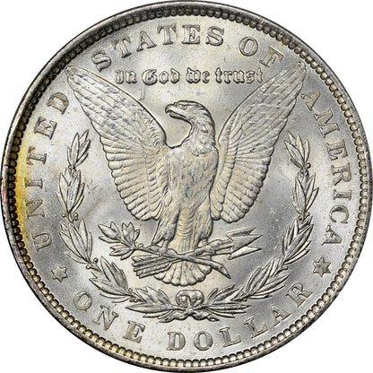 1888 $1 MS64 OGH PCGS CAC Reverse