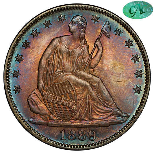1889 50C MS66 PCGS CAC 50C