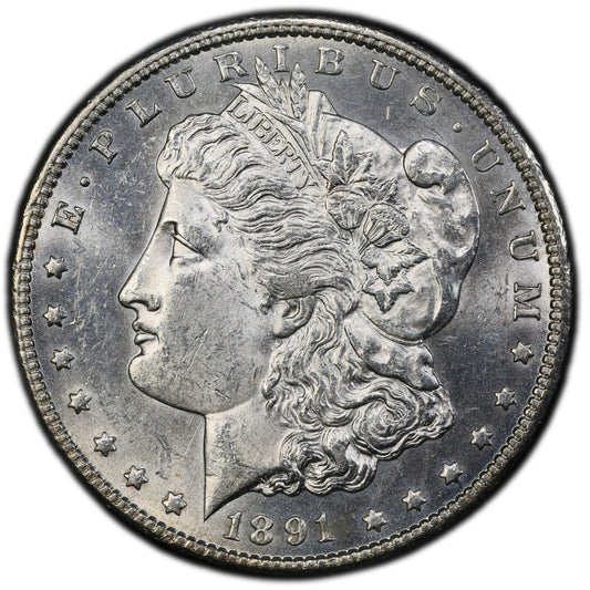 1891-CC $1 MS62 NGC
