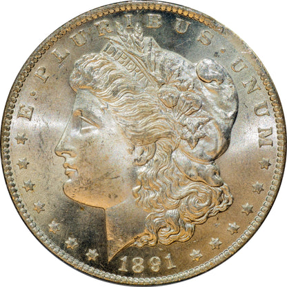 1891-CC $1 MS64 PCGS CAC