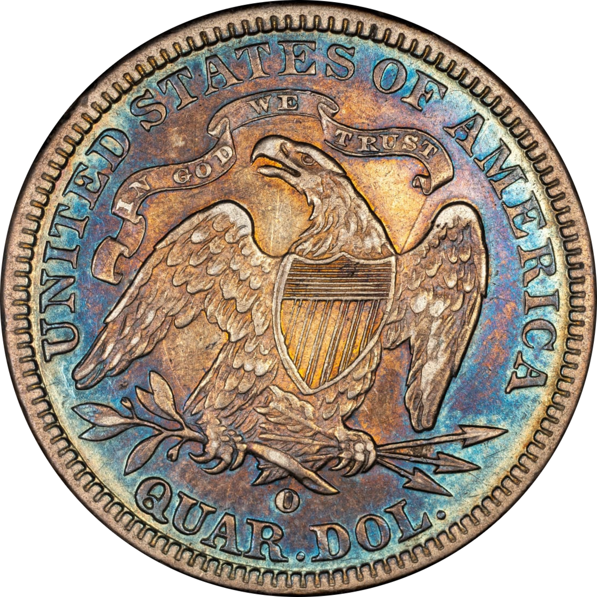 1891-O 25C AU50 CACG 25C