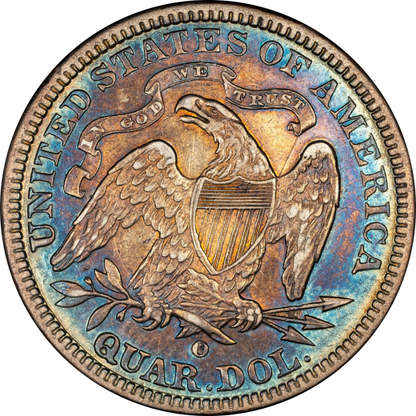 1891-O 25C AU50 CACG 25C
