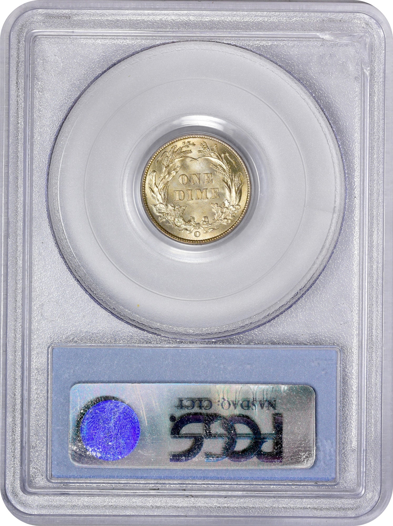 Bob R Simpson Coin Collection 1892-O 10C MS66+ PCGS CAC EX SIMPSON : Paradime Coins Barber Dime