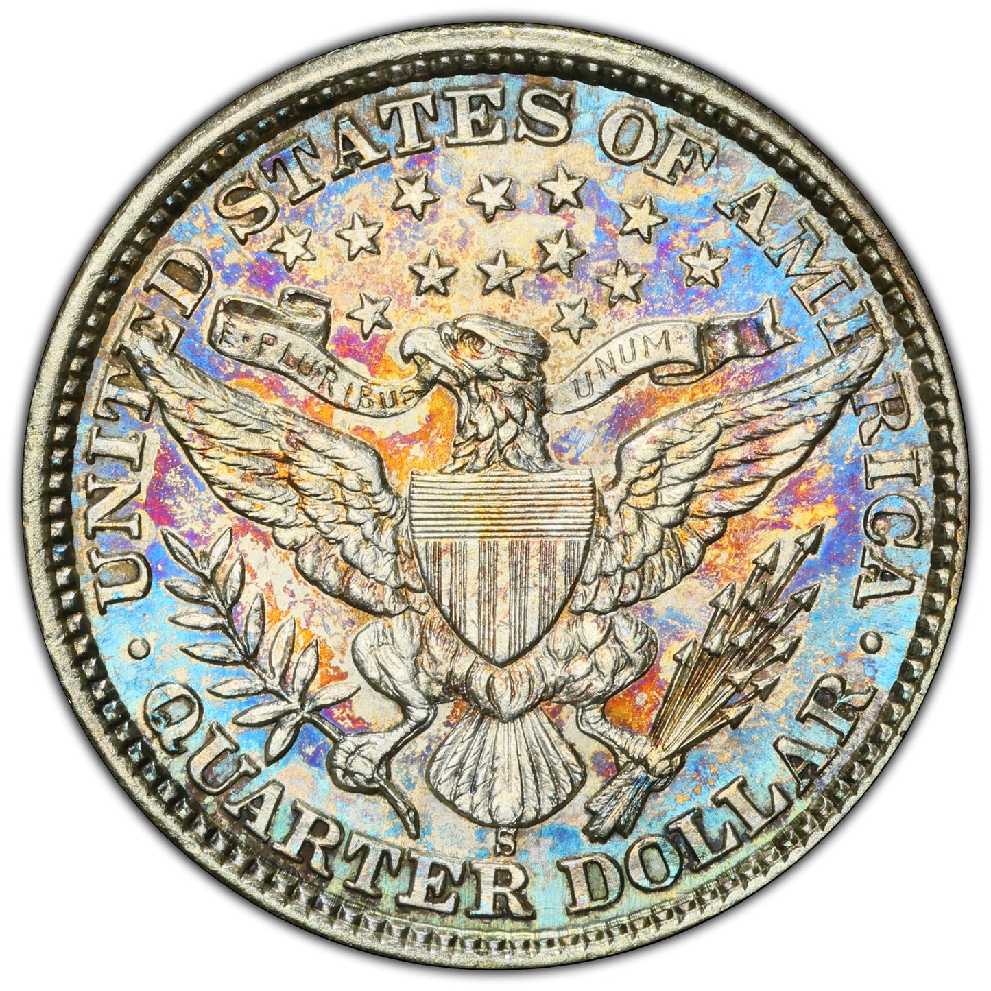 1892-S 25C AU55 PCGS