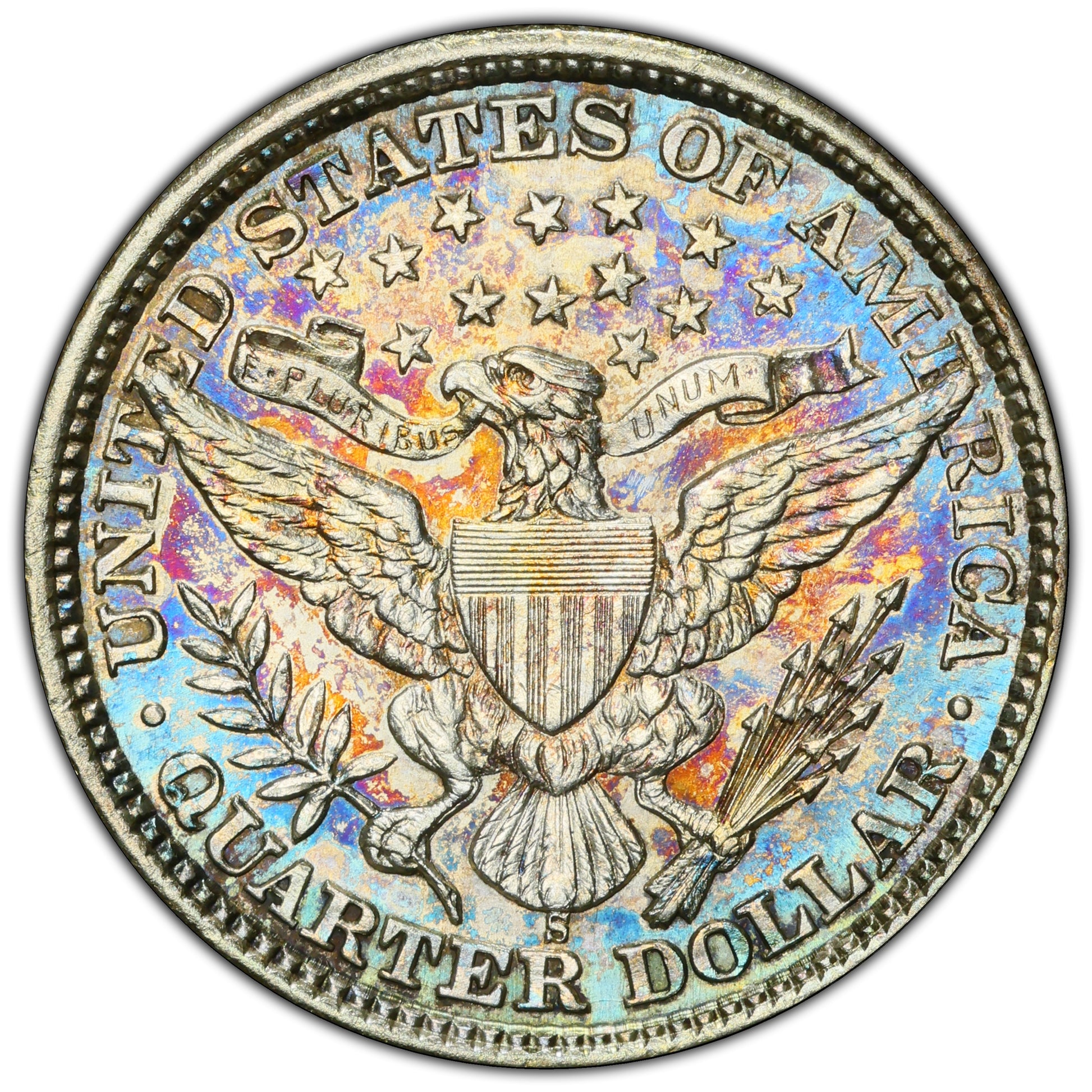 1892-S 25C AU55 PCGS